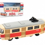 Tramwaj Tatra T3 czeski metalowy model retro