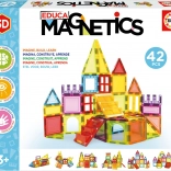 EDUCA Magnetyczna konstrukcja Magnetics 42 elementy