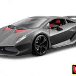 Model samochodu Bburago Lamborghini Sesto Elemento 1:24 szary