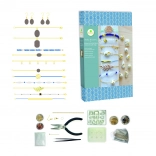 Produkcja biżuterii cementowej i bransoletek ze złotą folią