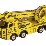 Woodcraft drewniane puzzle 3D Wóz żurawiowy