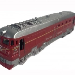 elektryczna zabawkowa lokomotywa ze światłem i dźwiękiem