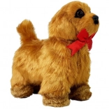 Interaktywny piesek – chodzi i szczeka, brązowy