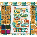 Zabawne stempelki z blokiem HARRY POTTER – piankowy zestaw 14 stempli i 4 kolorowych poduszek