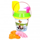 Zestaw do piasku KRECIEK 1,5 l żółty