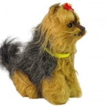 Interaktywny pluszowy piesek yorkshire terrier z dźwiękami i ruchami