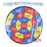 Tarcza na rzep z piłeczkami i rzutkami