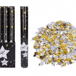 Wyrzutnia imprezowych konfetti Gwiazdy 50 cm