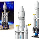 Klocki do budowy statków kosmicznych Kosmiczna platforma 69 el.