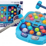 Wack A Mole Kosmiczna Gra Arcade 9 poziomów prędkości Światła Dźwięki