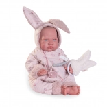 realistyczna lalka reborn Sweet Nacida 42 cm z miękkim ciałem od Antonio Juan