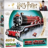 3D puzzle WREBBIT Harry Potter Ekspres Hogwartów 460 elementów