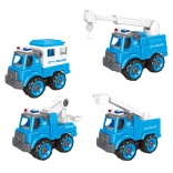 Policyjne autko do skręcania 11 cm