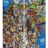 Puzzle 1500 elementów Oktoberfest z plakatem