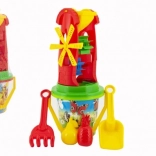 Zestaw do piasku z młynkiem i foremkami