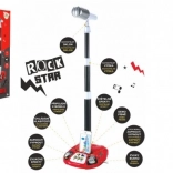 Mikrofon Karaoke ROCK STAR z efektami świetlnymi i dźwiękowymi