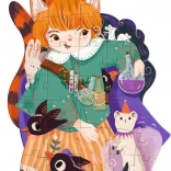 Djeco gigantyczne puzzle Czarodziej Pio – 36 elementów