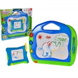 Kolorowa magnetyczna tablica do rysowania 2w1 Słonik