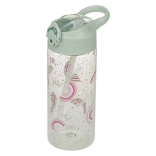 Butelka tritanowa do picia ze słomką Tęcza 500 ml