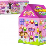 Namiot dziecięcy Domek Wesołe Miasteczko Różowy