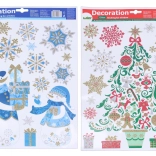 Świąteczna dekoracja okienna 41 × 29 cm