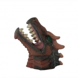 Gumowa pacynka dinozaura na rękę