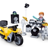 Sluban Town Perkusista z Motocyklem