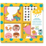 Zestaw naklejek Urocze zwierzątka