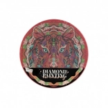 Diamentowe malowanie Mandala Lew, średnica 30 cm