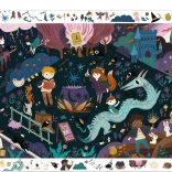 DJECO puzzle obserwacyjne Szkoła magii 54 elementy