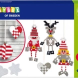 Playbox koraliki do zaprasowywania 3D zestaw świąteczne ozdoby, 4000 szt.