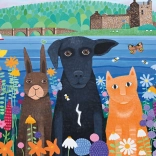 Puzzle RAVENSBURGER zwierzęcy przyjaciele 1000 elementów