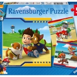 Ravensburger puzzle Psi Patrol Najlepsi Przyjaciele 3×49 elementów