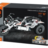 Klocki trike z napędem typu pull-back, 198 elementów