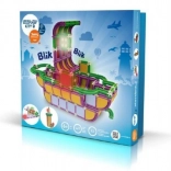 Klocki SEVA City 2 – plastikowy zestaw konstrukcyjny z modułami LED (467 elementów)