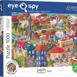 Puzzle Trefl Eye-Spy Sneaky Peekers Paryż 1000 elementów