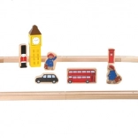 drewniana kolejka Paddington – stacja londyńska, 43 elementy