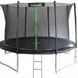 Ogrodowa trampolina LEAN SPORT PRO 14 ft (426 cm) z siatką i drabinką