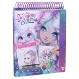 Malowanki akwarelowe Nebulous Stars