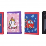 Portfel na rzep 12,5 × 25 cm – mix motywów