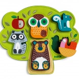 Układanka wpuszczana Oski od Djeco