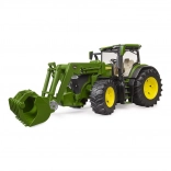 Traktor z ładowaczem czołowym John Deere 7R 350