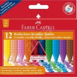 Plastikowe kredki Faber-Castell Colour Grip Jumbo 12 sztuk