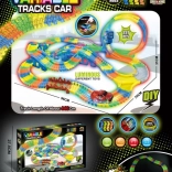 MEGA tor wyścigowy świecący w ciemności