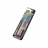 Kredki dwustronne Crazy Metallic