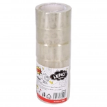 Przezroczysta taśma klejąca 24 mm x 30 m - 6 szt.