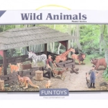 Duży zestaw zwierzątek z Afryki – edukacyjna zabawka dla dzieci