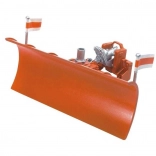 Pług czołowy kompatybilny z ciężarówkami Bruder