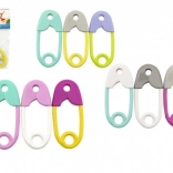 Grzechotka w kształcie agrafki – mix kolorów