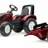 Traktor na pedały z przyczepą Valtra S4